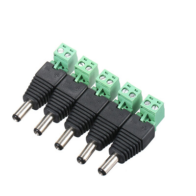 

DC 55mm21mm Female Male Power Plug Adapter Monitor Weld-free Plug Socket DC-G025pcsDC-G035pcs