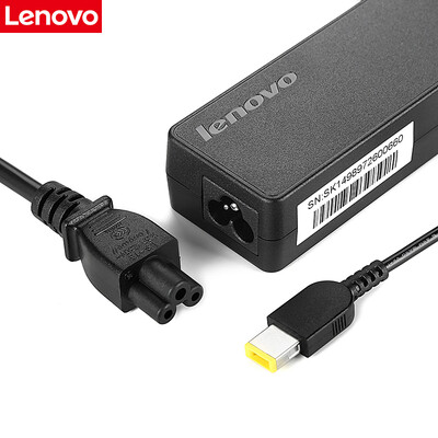 

Lenovo Lenovo original power adapter laptop charger power cord 45W round wall plug