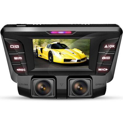 

Rexing D800 car dvr camera dash cam скрытый регистратор видеорегистратор автомобильный детектор Установить за зеркалом заднего вида/ WIFI версия