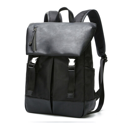 

Oxford cloth canvas backpack men leisure backpack tide laptop bag bag8876