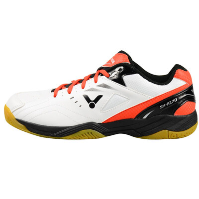 

WACKER Victor Victory badminton shoes SHA-170AD men&women anti-skid breathable shoes 43 yards white red
