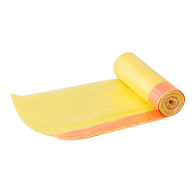 

15PcsRoll Garbage Bags Thicken PE Drawstring Trash Bag Rubbish Bag 450 550mm