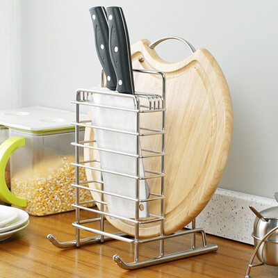 

Jingdong Supermarket Ou Runzhe knife turret 304 stainless steel patent sled kitchen shelves