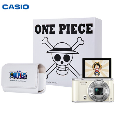 

CASIO ZR3700 One Piece King of the Seas Limited Edition 30-inch wide-angle 25mm Beauty Selfie camera white