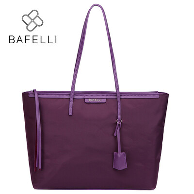

BAFELLI autumn and winter new arrival handnags high quality parachute nylon fabric shoulder bags women famous brands handbags
