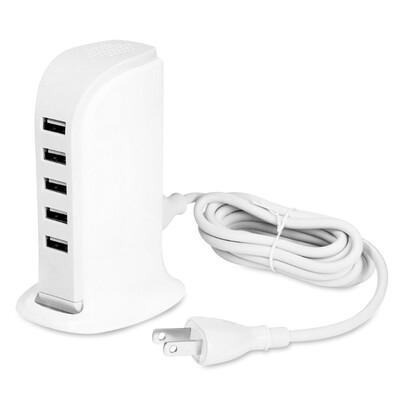 

20W 5 USB Power Adapter Charger Socket Charging Dock