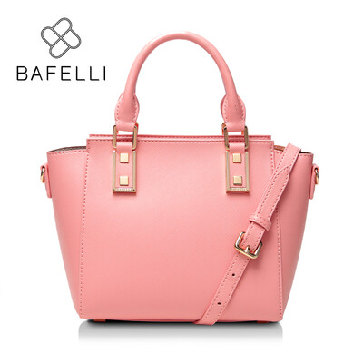 

BAFELLI fashion trapeze crossbody shoulder bag gold pink black bolsa feminina luxury handbag women messenger bag