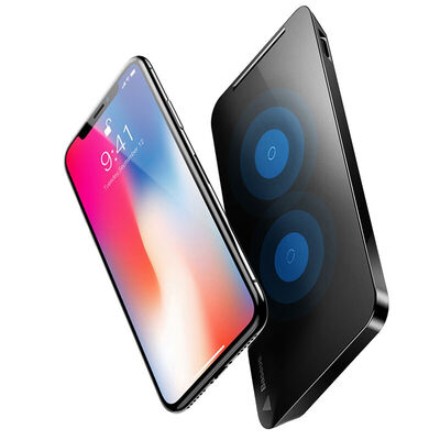 

Времена мышления (Baseus) Apple 8 / X держатель телефона подходит беспроводной зарядное устройство iPhone8Plus / X / Samsung note8 / S7edge / S8 Скорость подачи двойной катушки зарядки пункт Line General Black