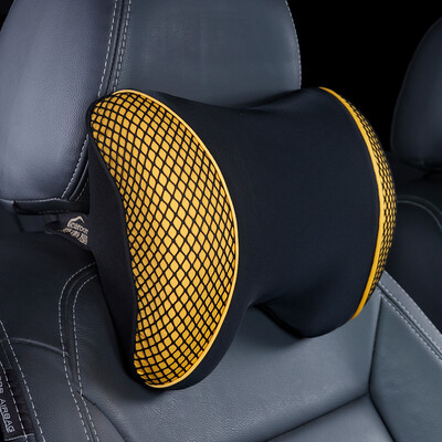 

Car home ICAROOM car headrest neck pillow memory cotton car neck pillow pillow car four seasons universal car pillow I-603MAC-Y olive yellow