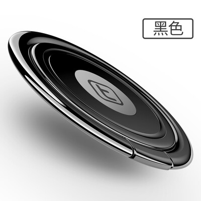 

Toras TORRAS mobile phone holder metal ring buckle magnetic bracket for Apple Android mobile phone flat-panel pull pull buckle ipad bracket black