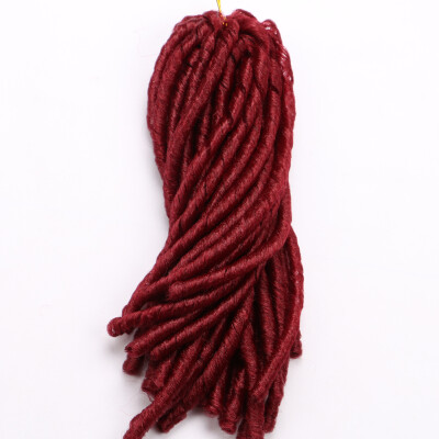 

Chorliss14Inch 30roots Soft Dreadlocks Crochet Twist Hair Synthetic Crochet Braiding Hair Extensions 6packs/lot