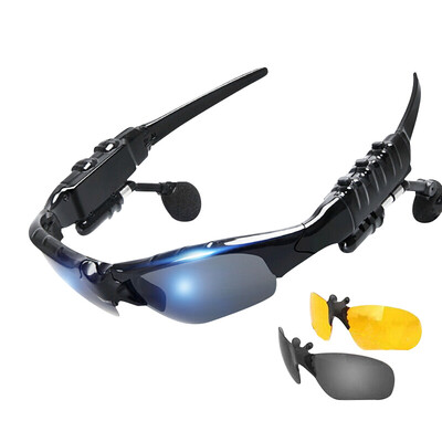 

TOAIR A-01 anti-hyun / night vision / music / call smart Bluetooth-очки Bluetooth-гарнитура управляет телефоном правильно (питание