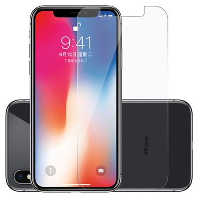 

ESCASE Apple, iPhoneX закаленное стекло мембраны пленка X Apple, HD анти-отпечатков пальцев доказательство мобильный телефон фильм моделей с высокой проницаемостью, не полноэкранных