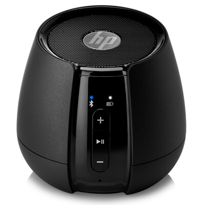 

Hewlett-Packard HP S6500 Wireless Bluetooth Mini Speaker Laptop Phone Portable Subwoofer Sound Blue