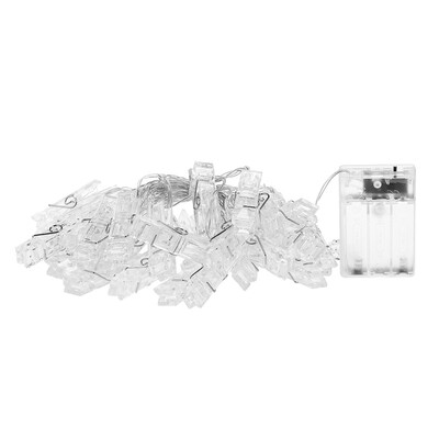 

Clip Creative LED Photo Wall String Colorful Flash Light Bedroom Decoration