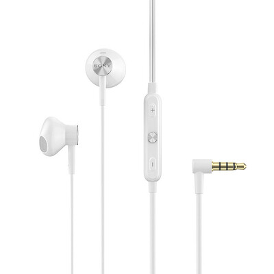 

Sony SONY STH32 Stereo In-ear Mobile Phone Wired Headphone Universal Music Headphone Wire with Mai White