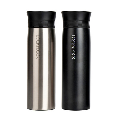 

Lock & Lock Lahn Vacuum Vacuum Slip Stainless Steel Student Cup Set Silver Black 400ML2 Cup Two LHC4119S601