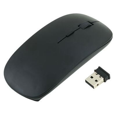 

2.4G Slim USB Mini Wireless RF Optical Mouse Mice For Laptop PC Mac Macbook