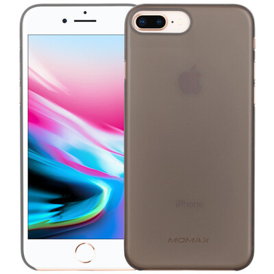 

Mo Миши (MOMAX) iPhone7 / 8plus телефона оболочка Apple, 7 / 8plus телефона оболочка защитного рукав тонкой защитная оболочка PP материал 5,5 дюйма черные чернила