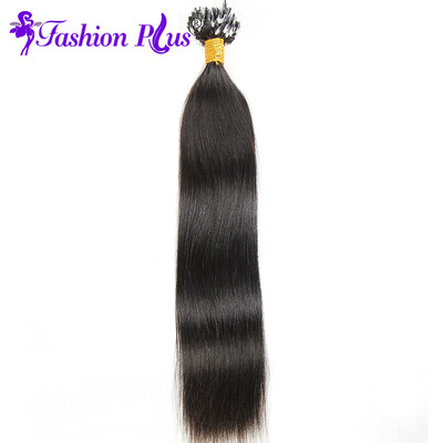 

8A Brazilian Straight Hair Loop Micro Ring Hair Extensions Brazilian Virgin Hair 1B 4 1B427 613 P27613 Human Hair Bundles