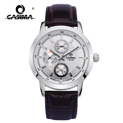 

Men business watch Luxury brand watches dress leisure 2016 Top fashion quartz wrist watch mens waterproof CASIMA #5105