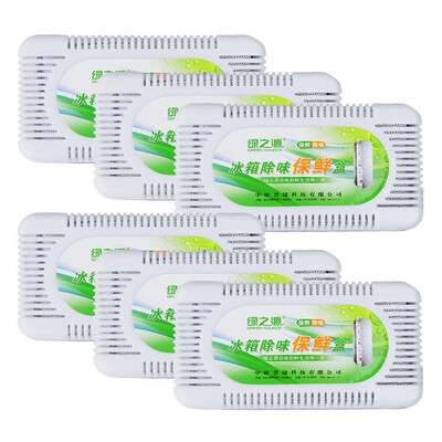 

Green source of the refrigerator in addition to taste in addition to taste box refrigerator in addition to odor in addition to odor activated carbon charcoal hardcover 6 box