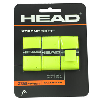 

Hyde HEAD tennis racket sweatshirt Xtreme Soft hand glue outer grip leather handle leather yellow 3