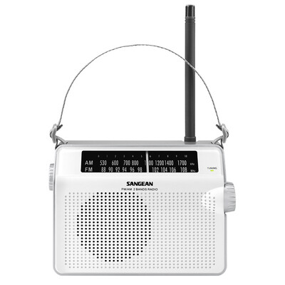 

Yamagata SANGEAN PR-D6 pointer tunes portable radio
