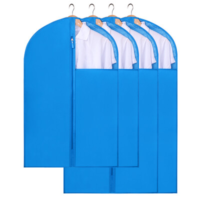 

Herb Garden Oxford cloth dust cover storage bag water laundry sorting bag hanging bag 2 large 2 in lake blue