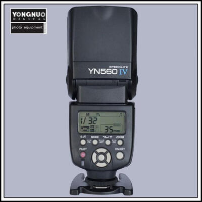 

Yongnuo YN-560 IV Flash Speedlite for Nikon D3s D3x D3 D700 D300s D300 D200 D100 D90 D80 D70sD7100 D7000 D5100 D50