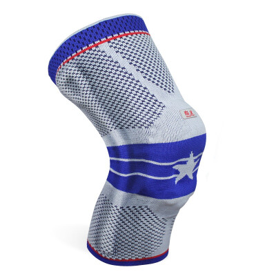 

Frenzy kuangmi sports knee knee basketball riding running breathable warm protector KM3320 blue L code