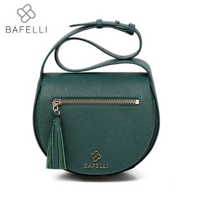 

BAFELLI раскол кожаный старинный кисточка седло плечо сумка bolsa feminina роскошные сумки женские сумки дизайнер сумка-мессенджер