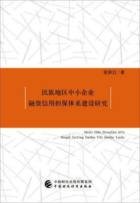 

民族地区中小企业融资信用担保体系建设研究