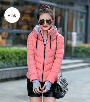 

2017 Winter Jacket Women Parka Thick Winter Outerwear Plus Size Down Coat Short Slim Design Cotton-padded Jackets and Coats