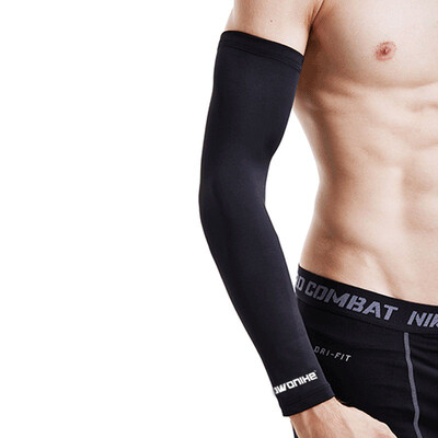 

Bovnik Riding Arm Cuff Sleeve Баскетбольная защита Спортивная рука Легкие удлиненные наручи из локтя Солнцезащитный крем Breathable Arm Hand Sleeve L Single