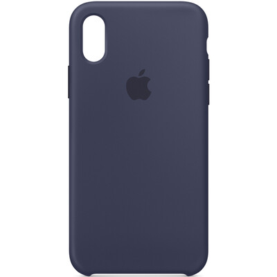 

iPhone X Silicone CaseMobile ShellMobile Phone Case - Midnight Blue