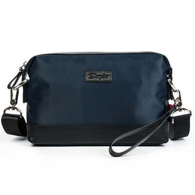 

DANJUE Crossbody Bag Male High Quality Oxford Men Clutch Bags England Style Men Leisure Handbags Two Color Waterproof Men Bag