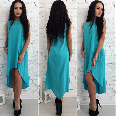

Lovaru ™ 2017 Women Fashion Dress Casual Cute Loose Solid Autumn Vestidos Clothes Summer Beach Party Dress Women Dressed Ladies