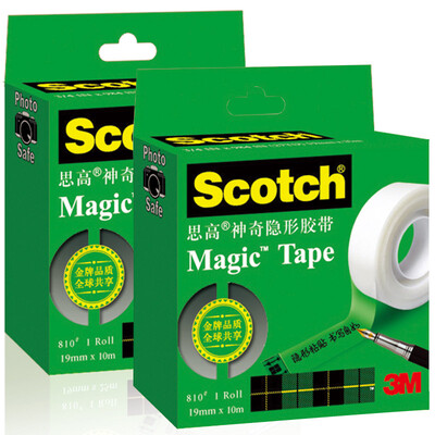 

3Й Scotch Волшебного матового прозрачного починка лента 810-HC33 12,7 мм × 33м 2 пакета