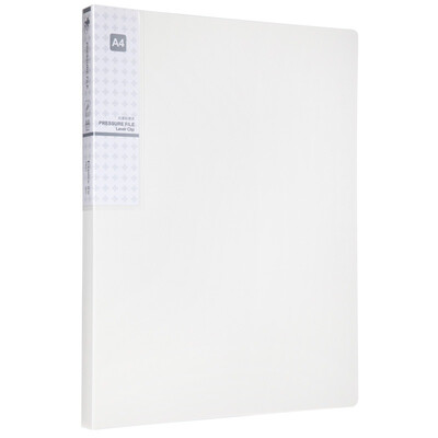 

Comix A613 antibacterial series double strong folder folder light folder A4 silver green