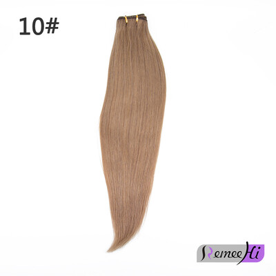 

Remeehi Full Head 16"24" Thick Invisible Miracle Wire Flip In Remy Human Hair Extensions Any Colors 120g Width 28CM