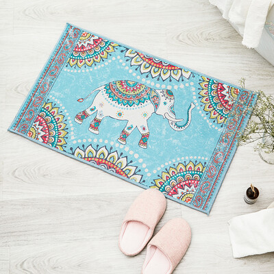 

Jia Bai Nordic modern minimalist wild non-slip door mat kitchen door mat bathroom absorbent mat can be machine wash Ling House series circus 50 80cm