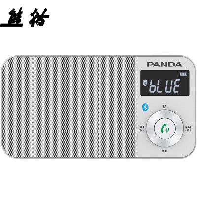 

PANDA PANDA 6210 Portable Bluetooth Card Charging Mini Speakers FM FM Pocket Radio for the Elderly (White)