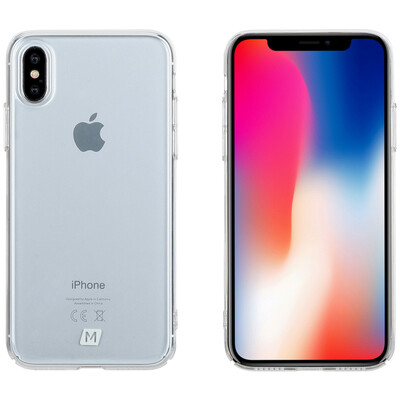 

Мо Миши (MOMAX) iPhoneX / 10 Apple, телефон оболочки защитную крышку Х / 10 телефон защитной оболочки защитный рукав прозрачный белый безосколочный ПК