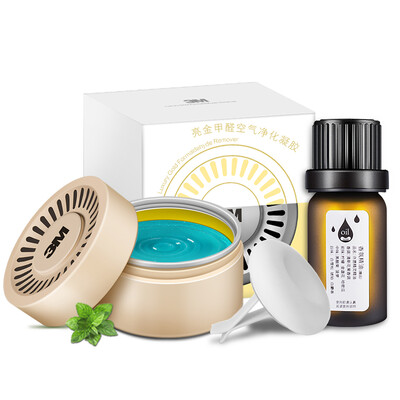 

3M car perfume car perfume outlet decoration car with odor aromatherapy cream purification air freshener PN38006 diatomite perfume set