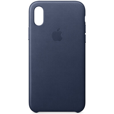

iPhone X Leather CaseMobile ShellMobile Phone Case - Midnight Blue