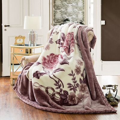

Brata Blanket Thick warm raschel blanket office nap blanket