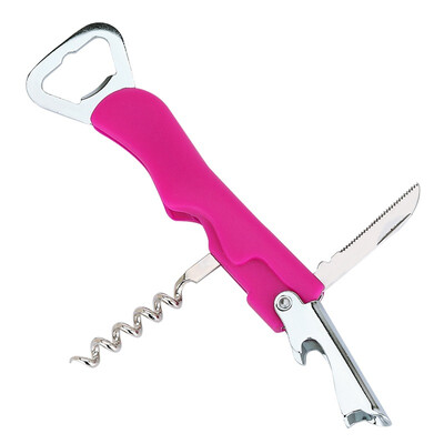 

US kitchen maxcook four-in-one opener MCGF-202 multi-functional thickening foldable beer red wine opener open aluminum foil color random