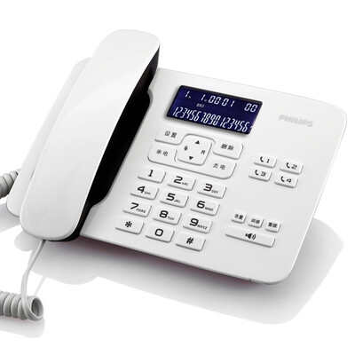 

Philips PHILIPS CORD492 corded telephone Caller ID telephone home landline business office landline white