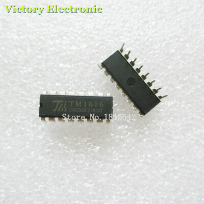 

10PCSLot Original New TM1616 DIP IC Chip tm1616 Wholesale Electronic